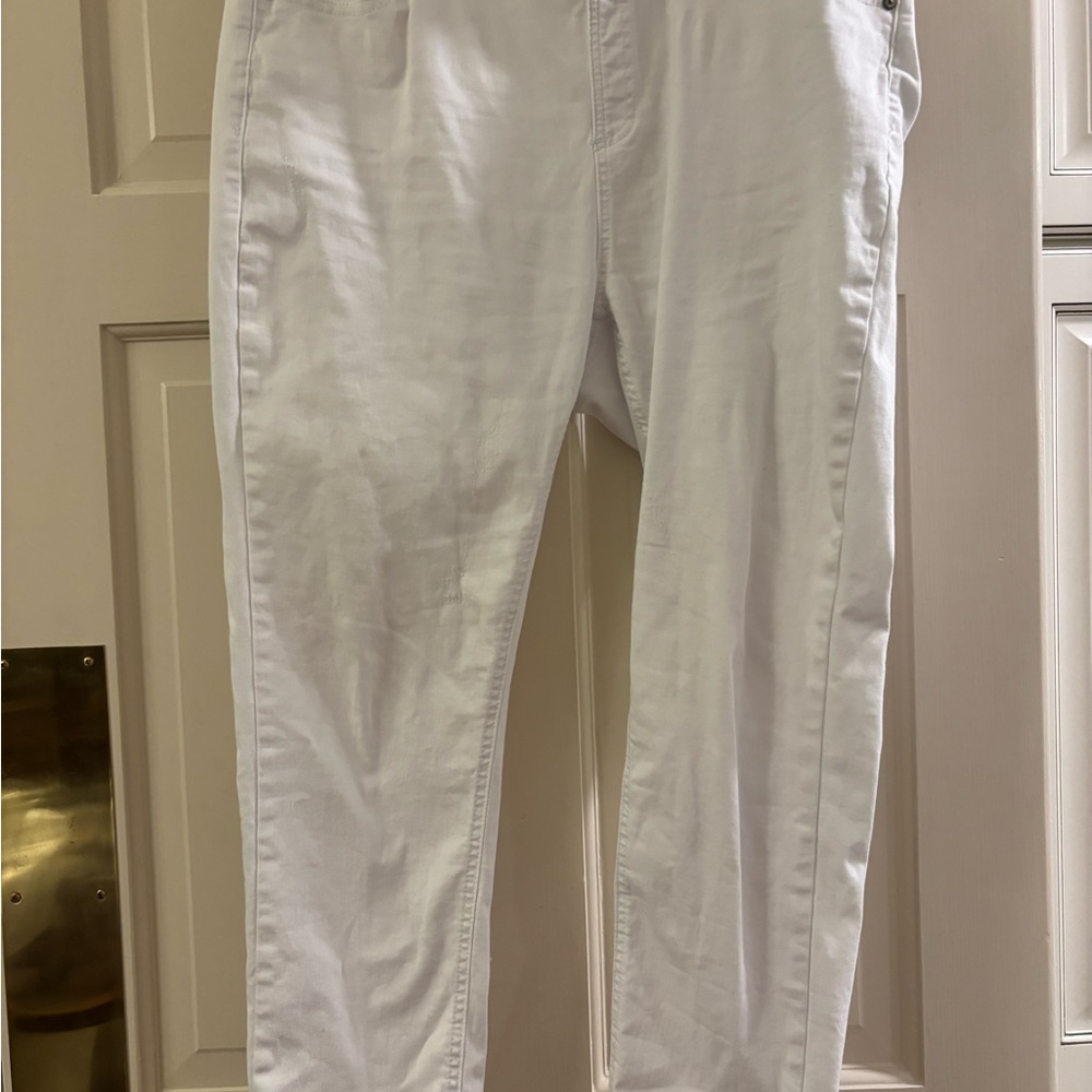 Chic Soul White jeans. Straight leg 2xl